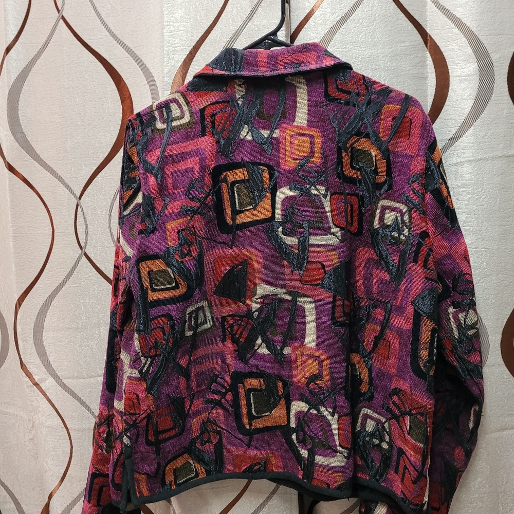 Abstract Cloth Reversible Jacket - Picture 7 of 11